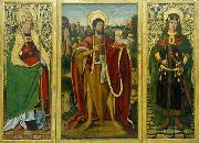 Miguel Ximenez Saint John the Baptist; Saint Fabian and Saint Sebastian France oil painting artist
